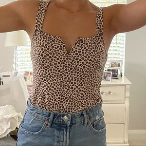 NWT Leopard Bodysuit